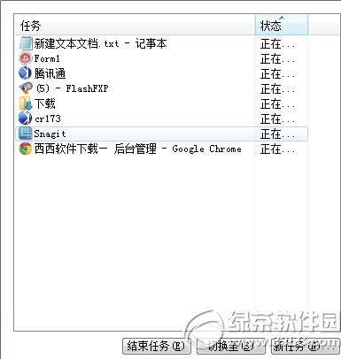 win7任务管理器打开没有进程怎么办